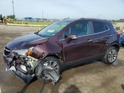 Salvage cars for sale at Woodhaven, MI auction: 2017 Buick Encore Preferred II