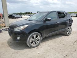 Salvage cars for sale from Copart West Palm Beach, FL: 2015 Hyundai Tucson Limited