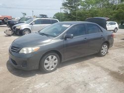 Salvage cars for sale from Copart Lexington, KY: 2013 Toyota Corolla Base