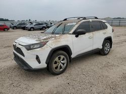 Salvage cars for sale from Copart Houston, TX: 2020 Toyota Rav4 LE