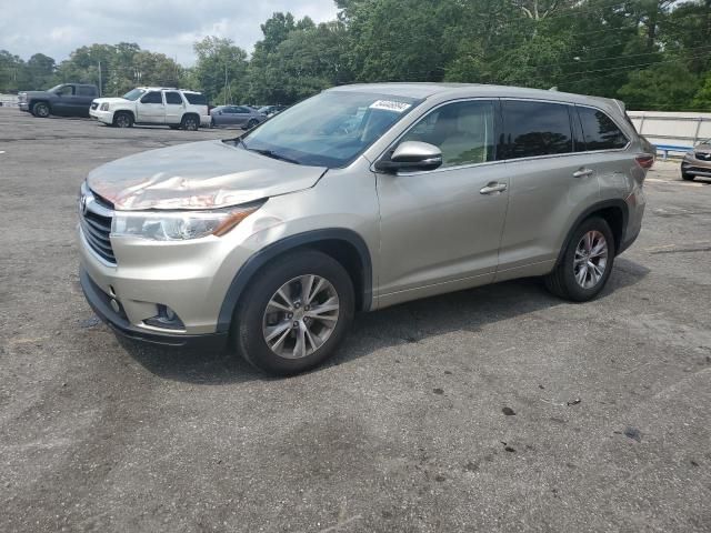 2015 Toyota Highlander LE