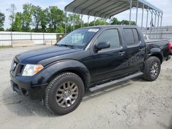 Salvage trucks for sale at Spartanburg, SC auction: 2012 Nissan Frontier S