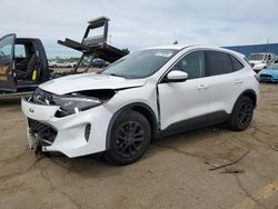 Salvage cars for sale at Woodhaven, MI auction: 2020 Ford Escape SE