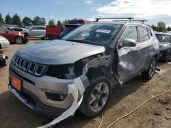 Salvage cars for sale from Copart Elgin, IL: 2019 Jeep Compass Limited