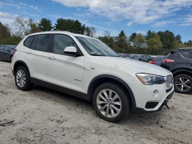 2016 BMW X3 XDRIVE28I