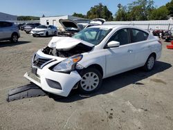 Salvage cars for sale at Vallejo, CA auction: 2016 Nissan Versa S