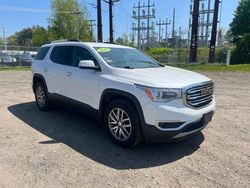 Salvage cars for sale at Candia, NH auction: 2017 GMC Acadia SLE