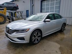 Salvage cars for sale at Candia, NH auction: 2021 Volkswagen Passat SE