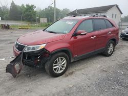 Salvage cars for sale at York Haven, PA auction: 2014 KIA Sorento LX