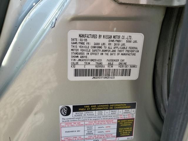 2006 Infiniti M35 Base