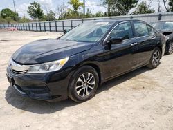 Vehiculos salvage en venta de Copart Riverview, FL: 2017 Honda Accord LX