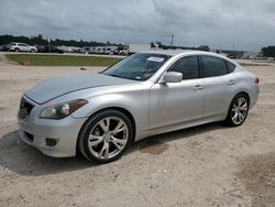 Salvage cars for sale at Houston, TX auction: 2012 Infiniti M37