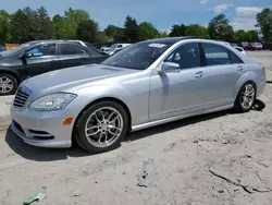 Salvage cars for sale at Madisonville, TN auction: 2013 Mercedes-Benz S 550 4matic