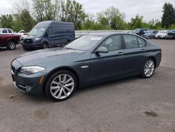 Salvage cars for sale at Portland, OR auction: 2011 BMW 535 I