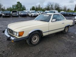 Salvage cars for sale at Portland, OR auction: 1984 Mercedes-Benz 380 SL