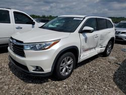 Salvage cars for sale from Copart Cahokia Heights, IL: 2015 Toyota Highlander XLE