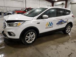 Salvage cars for sale at Avon, MN auction: 2017 Ford Escape SE