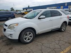 Salvage cars for sale from Copart Woodhaven, MI: 2012 Chevrolet Equinox LT