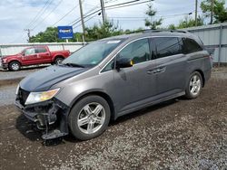 Salvage cars for sale from Copart Hillsborough, NJ: 2012 Honda Odyssey Touring