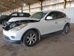 Salvage cars for sale from Copart Phoenix, AZ: 2010 Infiniti EX35 Base