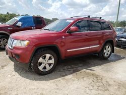 Salvage cars for sale from Copart Apopka, FL: 2012 Jeep Grand Cherokee Laredo