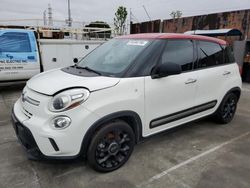 Salvage cars for sale at Wilmington, CA auction: 2017 Fiat 500L Trekking