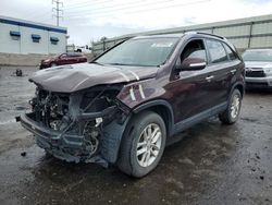 Salvage cars for sale from Copart Albuquerque, NM: 2015 KIA Sorento LX