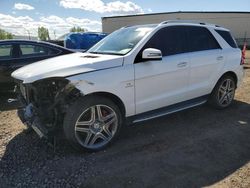 Salvage cars for sale from Copart Rocky View County, AB: 2015 Mercedes-Benz ML 63 AMG