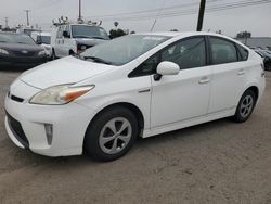 Salvage cars for sale at Colton, CA auction: 2013 Toyota Prius