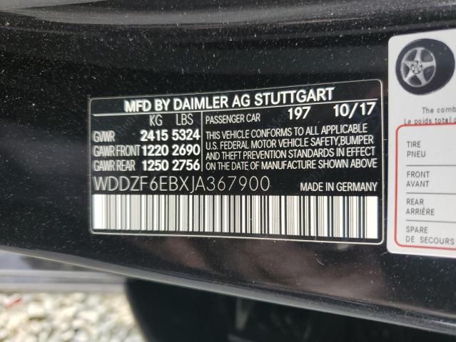 2018 Mercedes-Benz E 43 4matic AMG