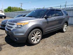 Salvage cars for sale at New Britain, CT auction: 2014 Ford Explorer XLT