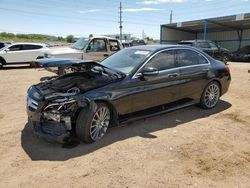 Mercedes-Benz salvage cars for sale: 2015 Mercedes-Benz C 400 4matic