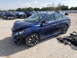 Salvage cars for sale at San Antonio, TX auction: 2017 Nissan Sentra S