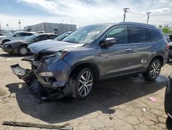 Salvage cars for sale at Chicago Heights, IL auction: 2016 Honda Pilot Touring