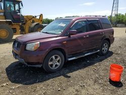 Salvage cars for sale from Copart Windsor, NJ: 2008 Honda Pilot EXL