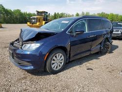 Salvage cars for sale from Copart Bowmanville, ON: 2018 Chrysler Pacifica L