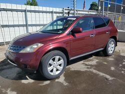 Salvage cars for sale at Littleton, CO auction: 2007 Nissan Murano SL
