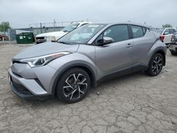 Salvage cars for sale at Dyer, IN auction: 2018 Toyota C-HR XLE