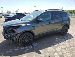 Salvage cars for sale at Indianapolis, IN auction: 2018 Ford Escape SE