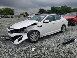 Salvage cars for sale from Copart Mebane, NC: 2015 KIA Optima EX