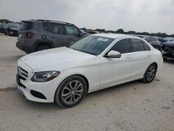 Mercedes-Benz c-Class salvage cars for sale: 2017 Mercedes-Benz C300