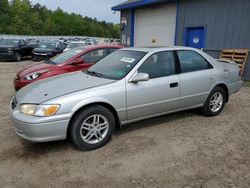 Salvage cars for sale from Copart Lyman, ME: 2001 Toyota Camry CE