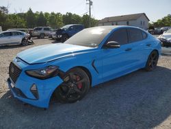 Salvage cars for sale from Copart York Haven, PA: 2019 Genesis G70 Prestige