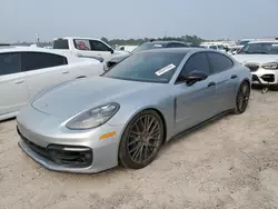 Salvage cars for sale at Houston, TX auction: 2022 Porsche Panamera Base