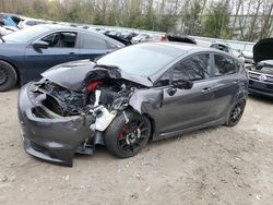 Salvage cars for sale at North Billerica, MA auction: 2016 Ford Fiesta ST