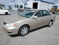 Salvage cars for sale from Copart Airway Heights, WA: 2002 Toyota Camry LE