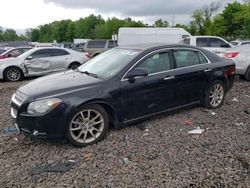 Chevrolet Malibu salvage cars for sale: 2009 Chevrolet Malibu LTZ