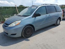 Salvage cars for sale from Copart Orlando, FL: 2008 Toyota Sienna CE