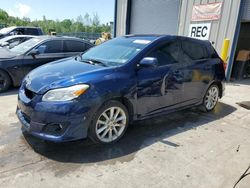 Salvage cars for sale at Duryea, PA auction: 2009 Toyota Corolla Matrix XRS