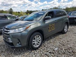 Toyota salvage cars for sale: 2018 Toyota Highlander Hybrid